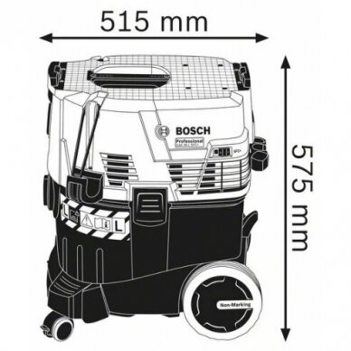Dulkių siurblys Bosch GAS 35 L SFC Professional 3