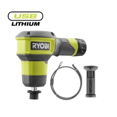 Vamzdžių valymo įrankis su spirale Ryobi RDA4-0, 4V USB Lithium™