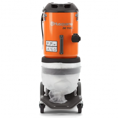 Dulkių siurblys Husqvarna DE110 S, 0,9 kW 1 Dulkių siurblys Husqvarna DE110 S, 0,9 kW 1