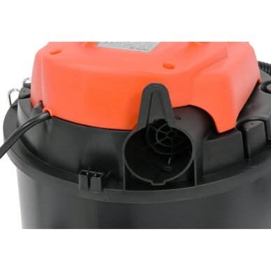 Dulkių siurblys pramoninis Yato, drėgna ir sausa funkcija, 1400W, 20 l (YT-85700) 1 Dulkių siurblys pramoninis Yato, drėgna ir sausa funkcija, 1400W, 20 l (YT-85700) 1