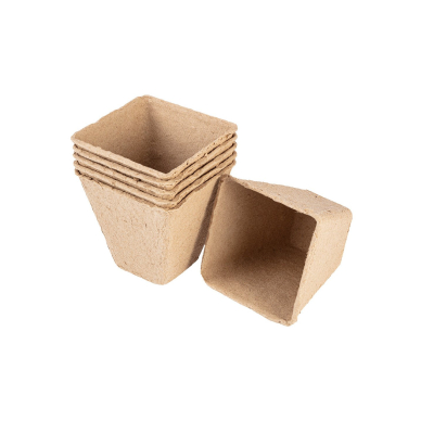 Durpių ankštys: 8 x 8 x 7,8 cm, 18 vnt 2 Durpių ankštys: 8 x 8 x 7,8 cm, 18 vnt 2