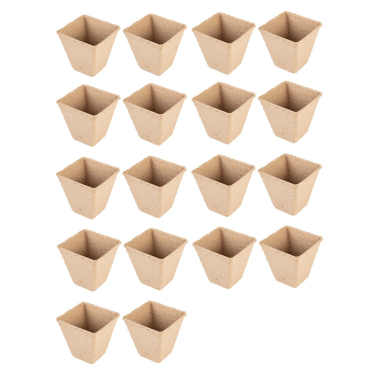 Durpių ankštys: 8 x 8 x 7,8 cm, 18 vnt 6