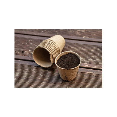 Durpių ankštys: 8 x 8 x 7,8 cm, 60 vnt 3 Durpių ankštys: 8 x 8 x 7,8 cm, 60 vnt 3