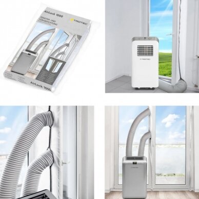 Durų ir langų tarpinė Trotec AirLock 1000 4 Durų ir langų tarpinė Trotec AirLock 1000 4