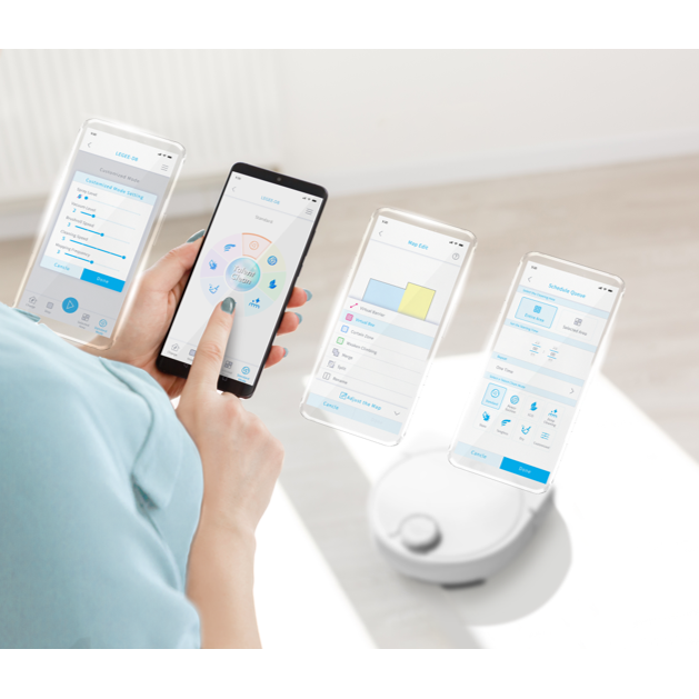 Dulkių siurblys, plaunantis robotas Hobot Legee D8 (nemokamas pristatymas) 10