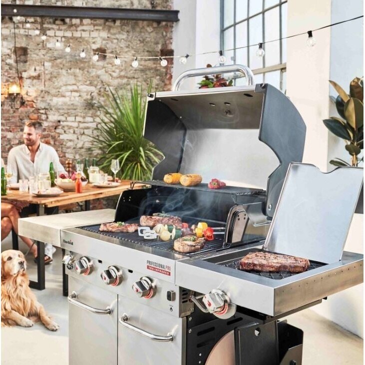 Dujinis grilis Char-Broil Professional Pro S3 4 Dujinis grilis Char-Broil Professional Pro S3 4
