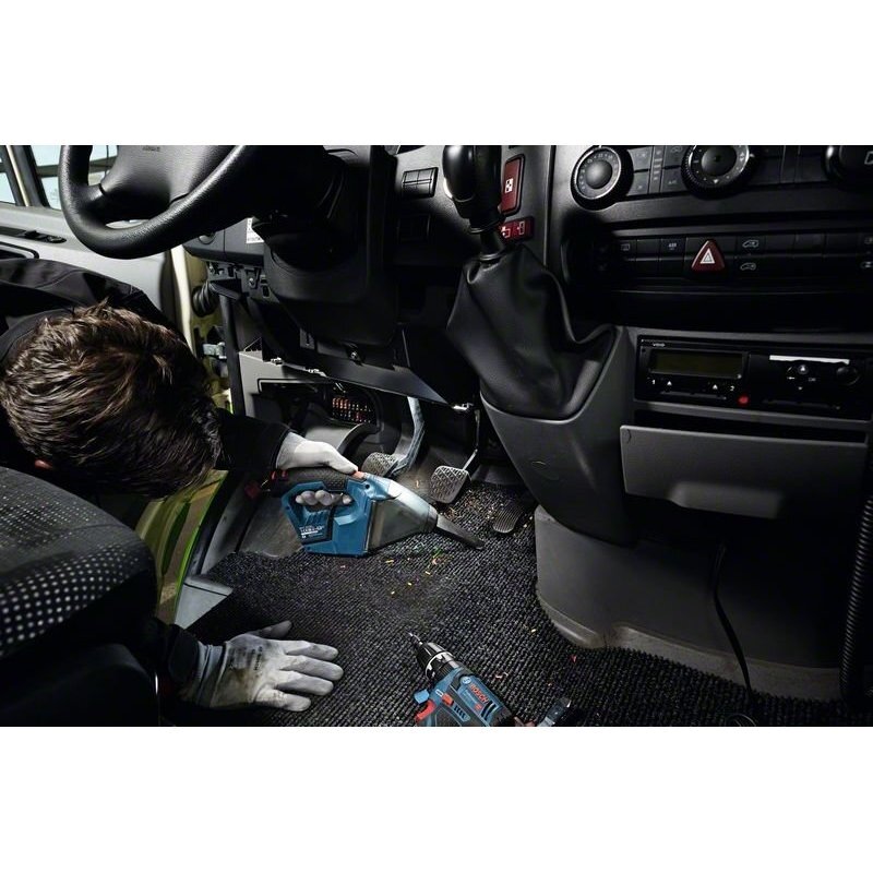 Dulkių siurblys Bosch GAS 12 V solo Professional + L-Boxx 3