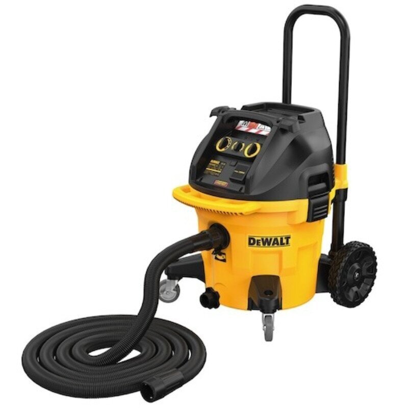 Dulkių siurblys DeWalt DWV905M-QS, 38L M klasė, 1400W 2 Dulkių siurblys DeWalt DWV905M-QS, 38L M klasė, 1400W 2