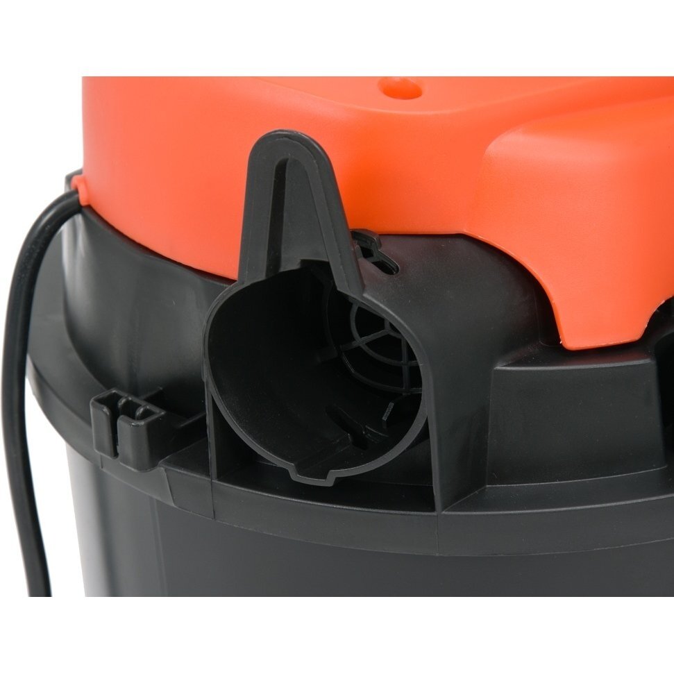 Dulkių siurblys pramoninis Yato, drėgna ir sausa funkcija, 1400W, 30 l (YT-85701) 1 Dulkių siurblys pramoninis Yato, drėgna ir sausa funkcija, 1400W, 30 l (YT-85701) 1