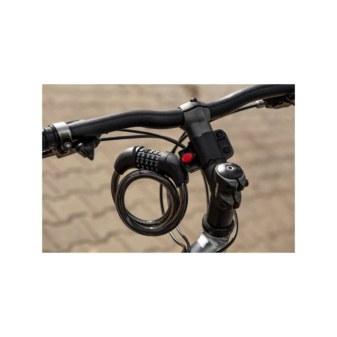 Dviračių apsauga, koduotas užraktas 1