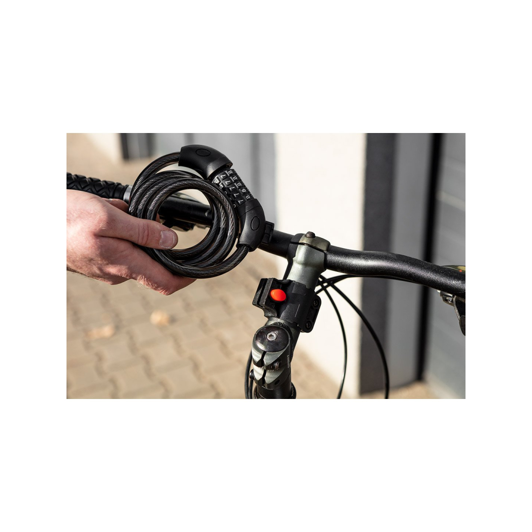 Dviračių apsauga, koduotas užraktas 2