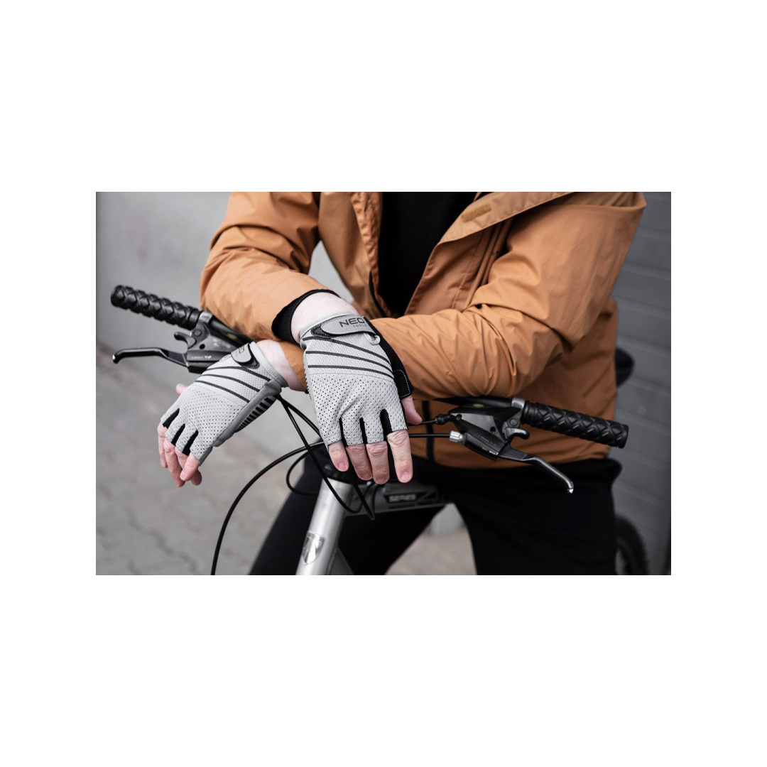 Dviratininkų pirštinės be pirštų, L dydis 3