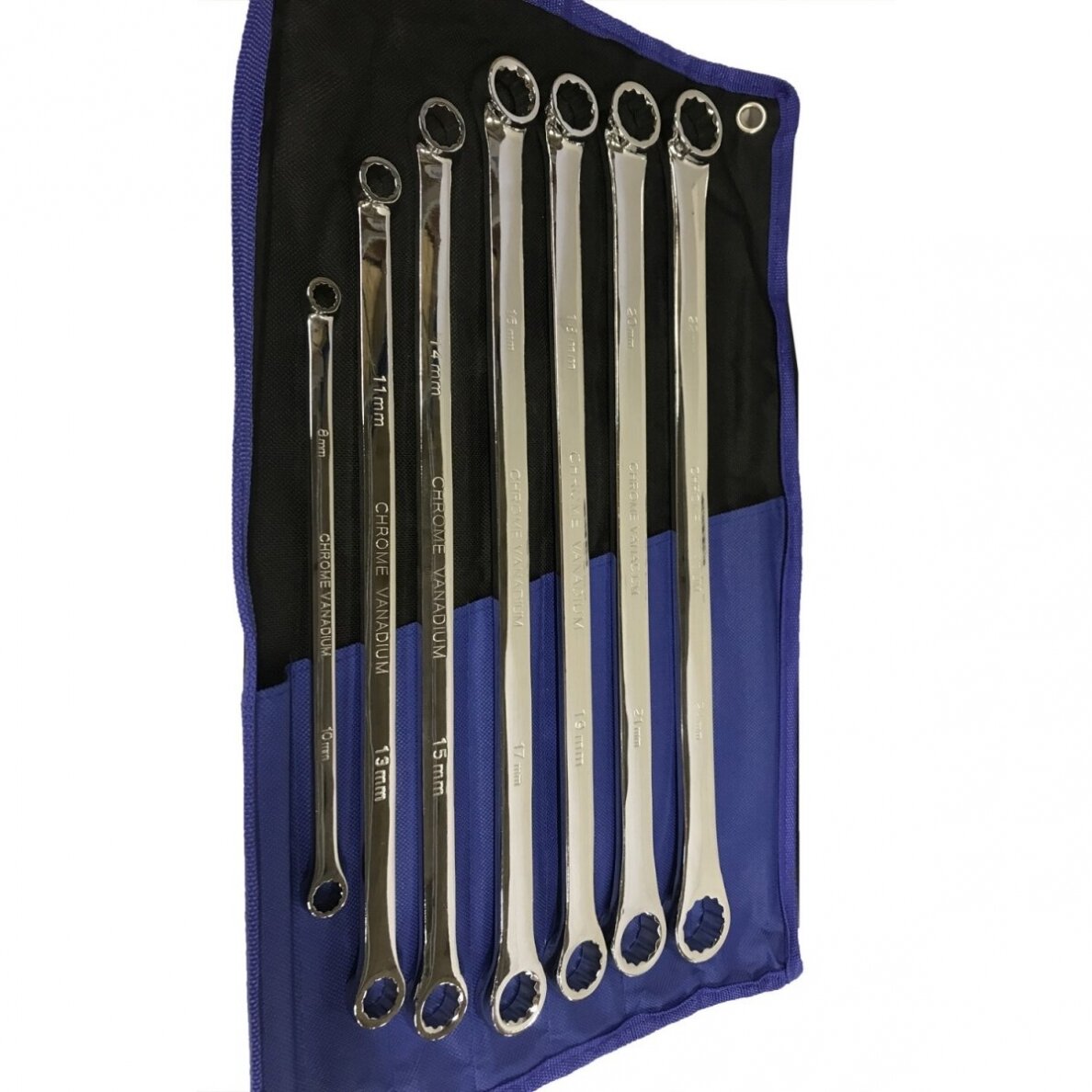 Dvigubo žiedo raktų rinkinys | ilgas tipas | 8 - 24 mm | 7 vnt. (SK5007) 1 Dvigubo žiedo raktų rinkinys | ilgas tipas | 8 - 24 mm | 7 vnt. (SK5007) 1