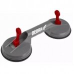 Dvigubas siurbtukas Dedra DED06P02, 2x118 mm, maks. 60 kg