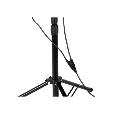 Dvigubas prožektorius 2x100W SMD LED 2 x 8500lm ant 1,8 m trikojo su kabeliu 3