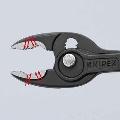 Dvigubo griebimo replės KNIPEX TwinGrip 8202200 7 Dvigubo griebimo replės KNIPEX TwinGrip 8202200 7