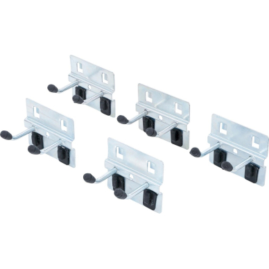 Dvigubo kabliuko rinkinys | 40 mm | saugojimo sistemos deriniui | 5 vnt. (80197) Dvigubo kabliuko rinkinys | 40 mm | saugojimo sistemos deriniui | 5 vnt. (80197)