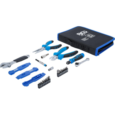 Dviračių įrankių rinkinys | 26 vnt. (74515) Dviračių įrankių rinkinys | 26 vnt. (74515)