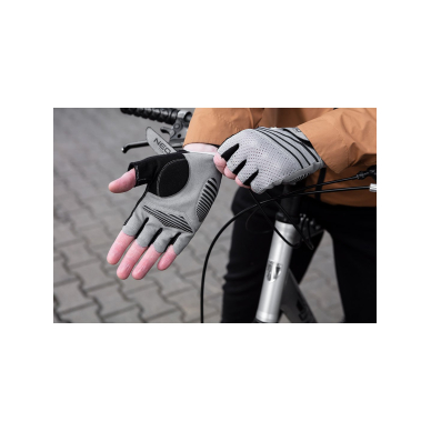 Dviratininkų pirštinės be pirštų, L dydis 5 Dviratininkų pirštinės be pirštų, L dydis 5