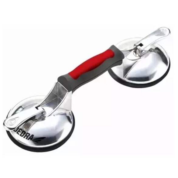 Dvigubas aliuminis kėliklis Dedra DED06P12, 2x123 mm, max 120 kg 1 Dvigubas aliuminis kėliklis Dedra DED06P12, 2x123 mm, max 120 kg 1