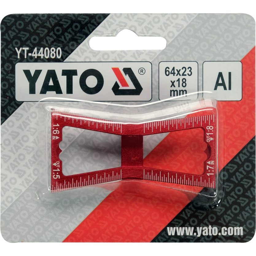 Dvigubas šablonas | 1: 5 IR 1: 8 dydžių sujungimams daryti (YT-44080) 3 Dvigubas šablonas | 1: 5 IR 1: 8 dydžių sujungimams daryti (YT-44080) 3