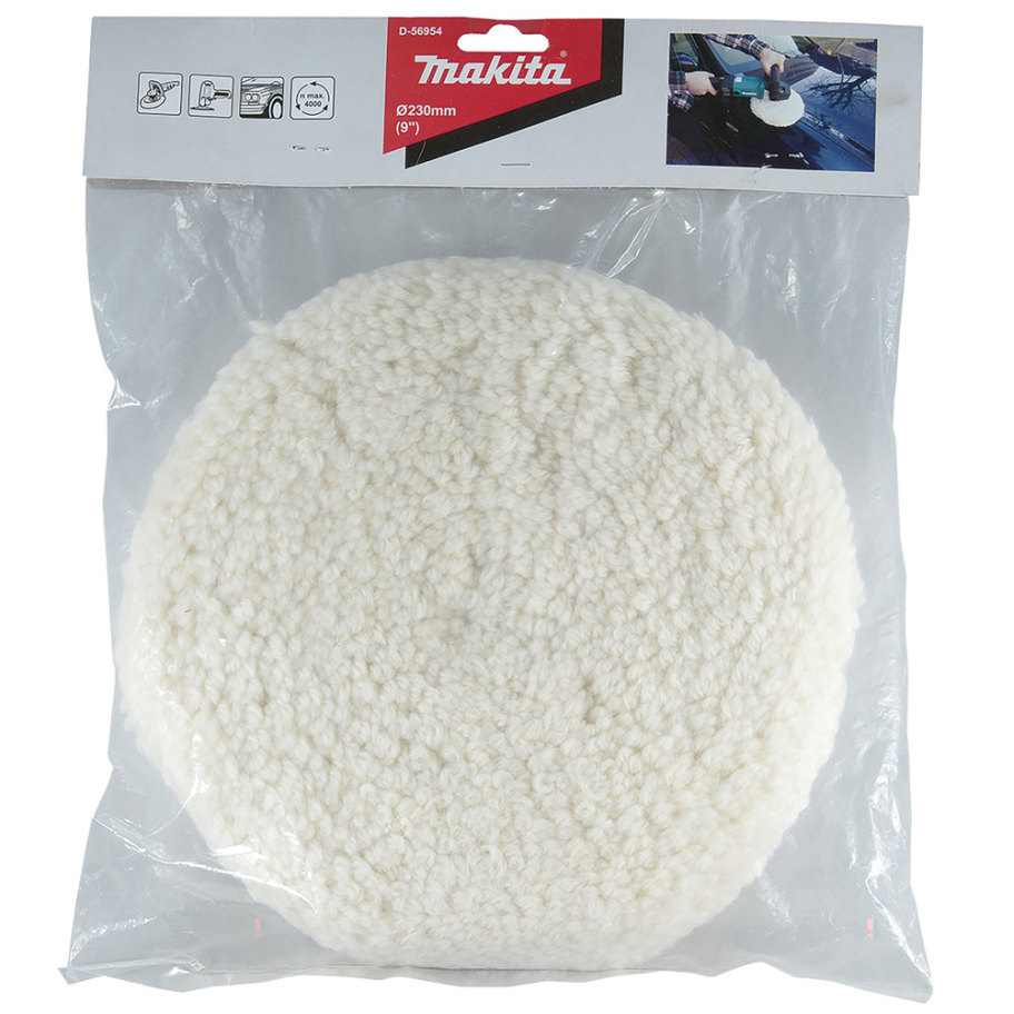 Dvipusis vilnonis poliravimo padas Makita D-56954, 230 mm, 9227CB PV7000C 1 Dvipusis vilnonis poliravimo padas Makita D-56954, 230 mm, 9227CB PV7000C 1