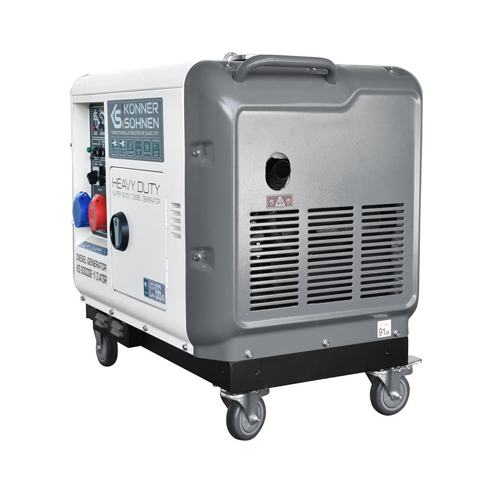 Dyzelinis generatorius Könner&Söhnen KS 9300DE-1/3 ATSR (EURO V),  7,5 kW 3