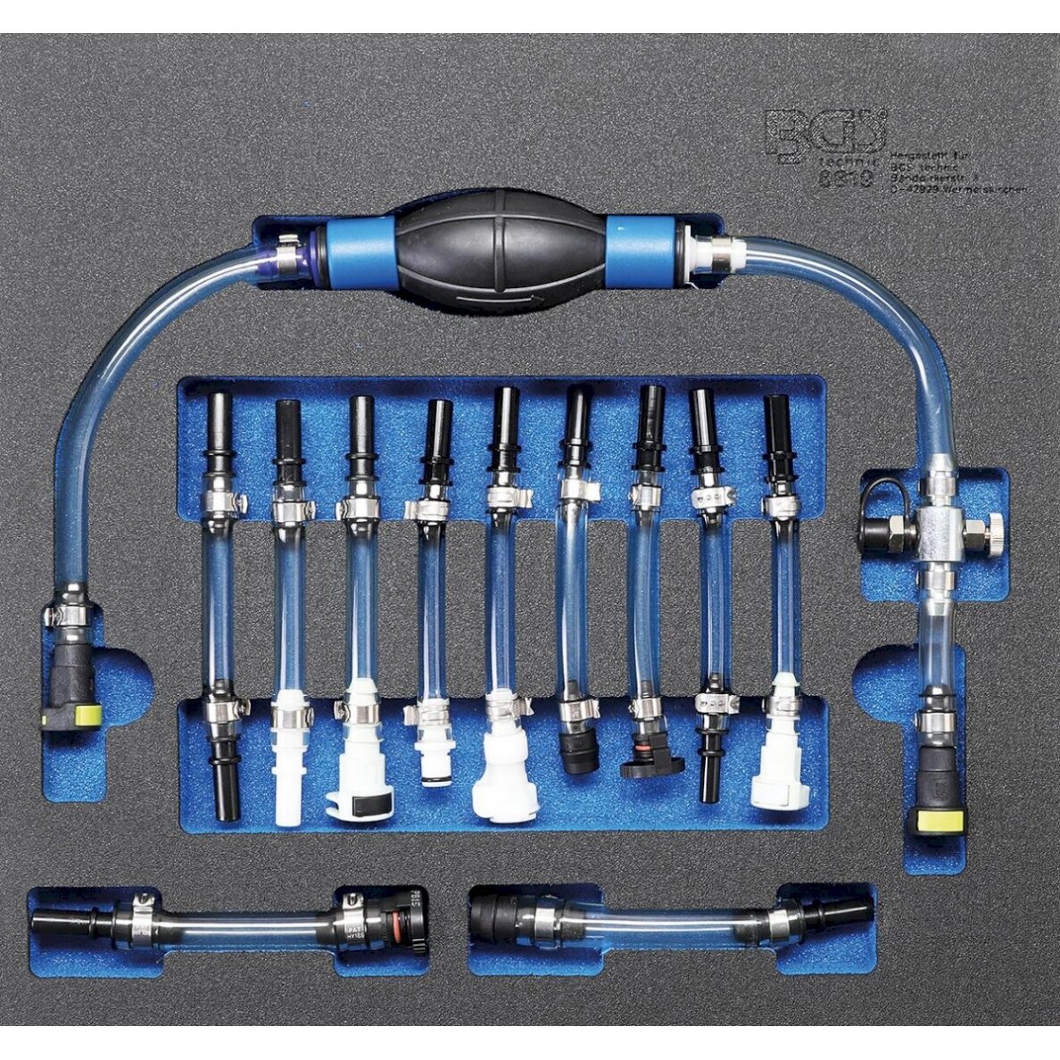 Dyzelinio kuro / uždegimo rinkinys | Ford, PSA, Opel, Fiat, Rover, Land Rover, Renault, Mercedes Benz | 12 vnt. (8819)