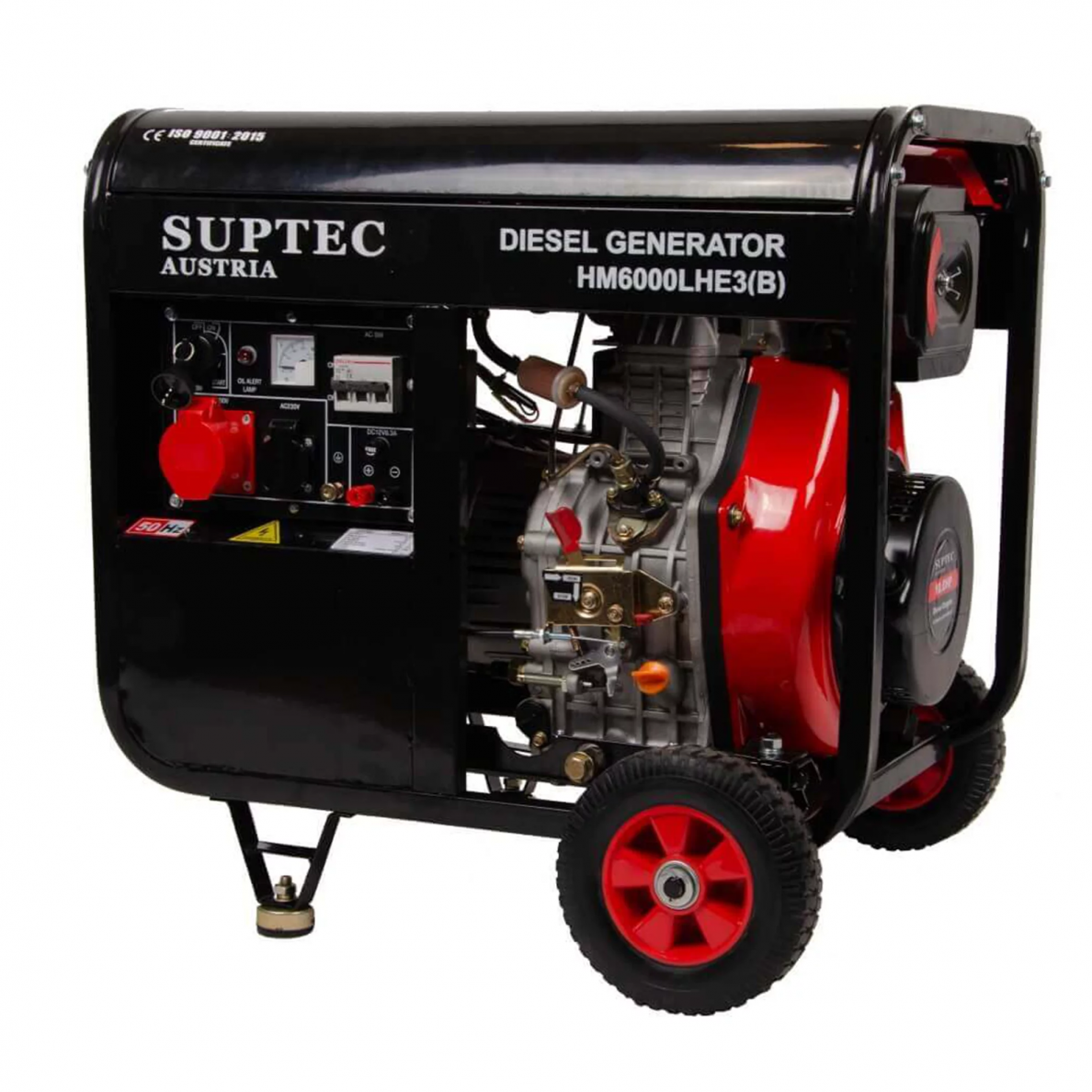 Dyzelinis generatorius SUPTEC (vienfazis) HM 6000 LHE (B), 6,5 kW Dyzelinis generatorius SUPTEC (vienfazis) HM 6000 LHE (B), 6,5 kW