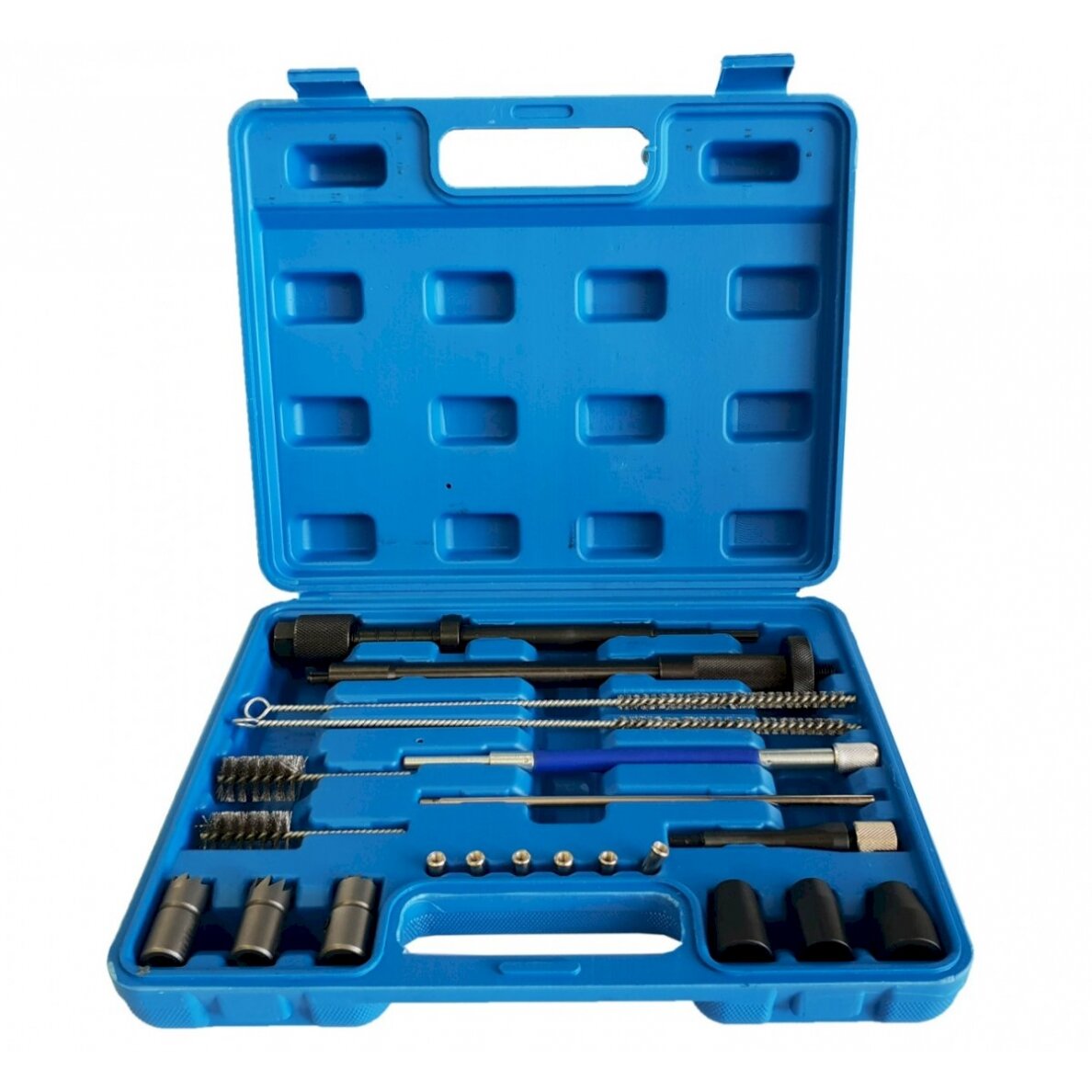 Dyzelinių purkštukų ir žvakių aptarnavimo rinkinys | 21 vnt. (SK2098)