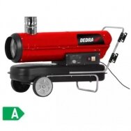 Dyzelinis šildytuvas 50 kW su išmetamųjų dujų šalinimu Dedra DED9956TK Dyzelinis šildytuvas 50 kW su išmetamųjų dujų šalinimu Dedra DED9956TK