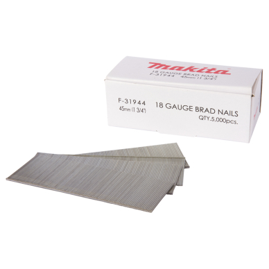Dykert smeigės Makita F-31944, 1,2x45mm, 18ga, 5000 vnt. Dykert smeigės Makita F-31944, 1,2x45mm, 18ga, 5000 vnt.