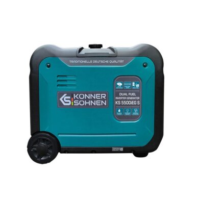 Dujų ir benzino inverterinis generatorius KONNER & SOHNEN KS 5500iEG S, 5500W 2