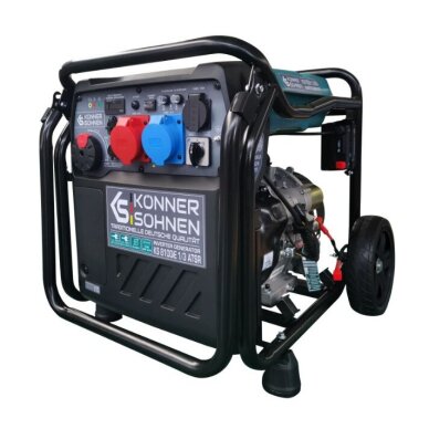 Inverterinis generatorius Könner&Söhnen KS 8100iE 1/3 ATSR, 8.0kW Inverterinis generatorius Könner&Söhnen KS 8100iE 1/3 ATSR, 8.0kW
