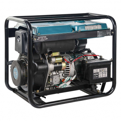 Dyzelinis generatorius Könner&Söhnen KS 9100HDE-1/3 ATSR (EURO V),  7,5 kW, (Išankstinė prekyba) 3