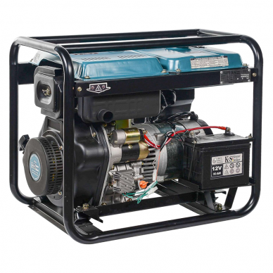 Dyzelinis generatorius Könner&Söhnen KS 8100HDE-1/3 ATSR, 6.5 kW 1