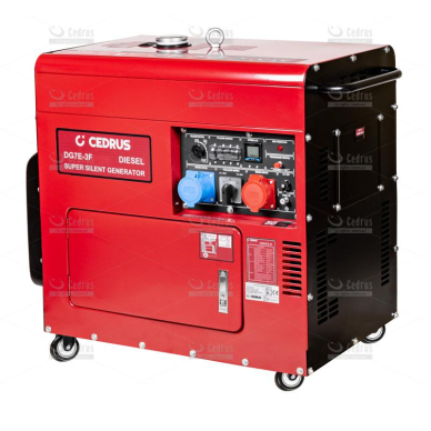 Dyzelinis generatorius Cedrus CEDDG7E-3F, 7.1 kW KD195FC Dyzelinis generatorius Cedrus CEDDG7E-3F, 7.1 kW KD195FC