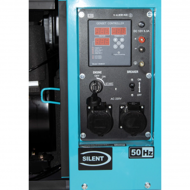 Dyzelinis generatorius Topor (vienfazis) TP10000DGS, 6.5 kW 2 Dyzelinis generatorius Topor (vienfazis) TP10000DGS, 6.5 kW 2