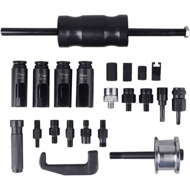 Dyzelinių purkštukų išėmėjų/iškalėjų / išsukėjų rinkinys | Midi (SK8051) 1 Dyzelinių purkštukų išėmėjų/iškalėjų / išsukėjų rinkinys | Midi (SK8051) 1