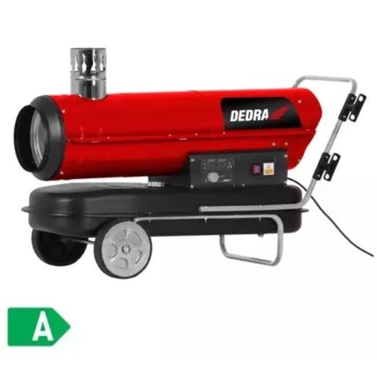 Dyzelinis šildytuvas 50 kW su išmetamųjų dujų šalinimu Dedra DED9956TK 1 Dyzelinis šildytuvas 50 kW su išmetamųjų dujų šalinimu Dedra DED9956TK 1