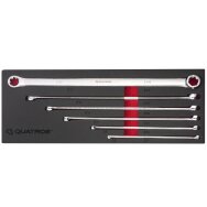 E-profilio prailgintų raktų komplektas E6-E24 / su dėklu vežimėliui 6vnt.