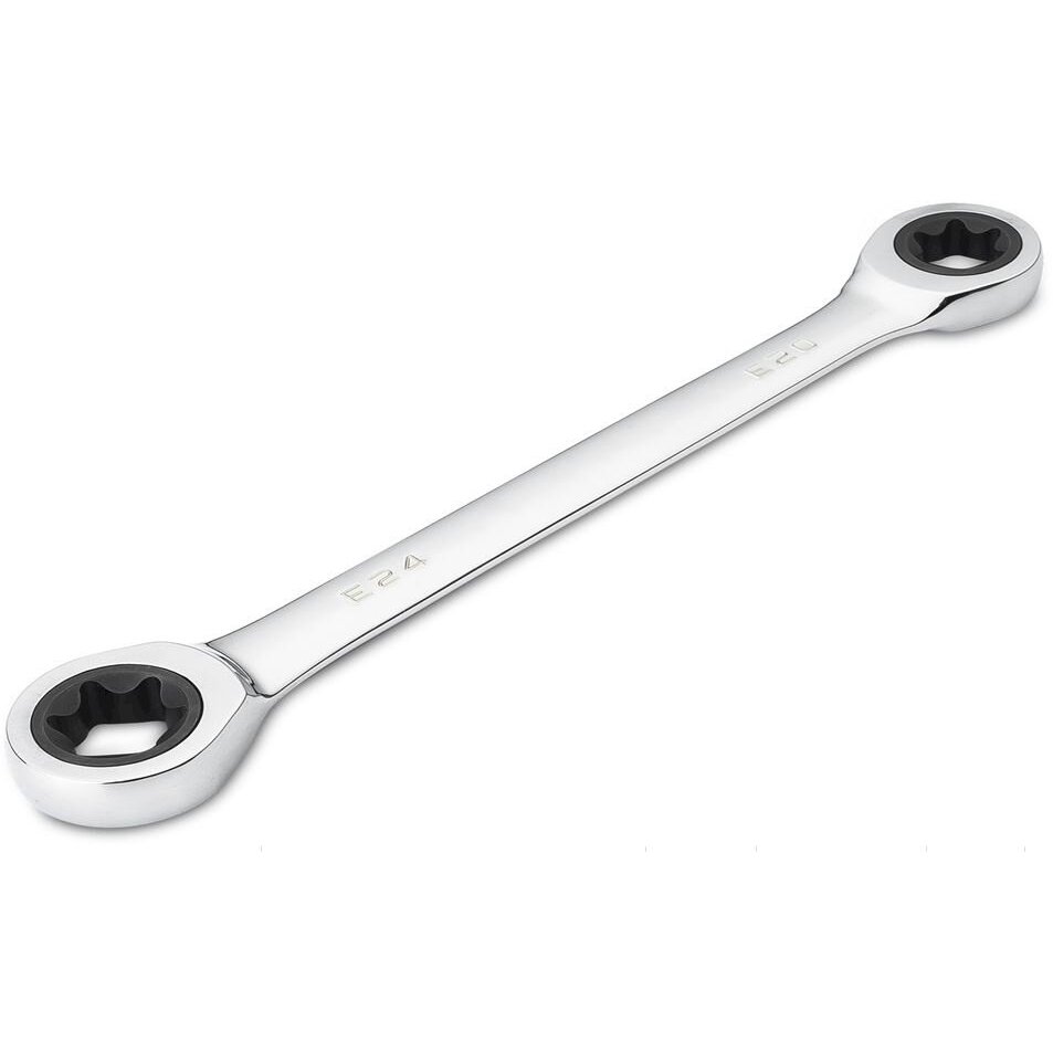 E-Tipo raktas terkšlinis dvipusis | E10xE12 (SK6310) E-Tipo raktas terkšlinis dvipusis | E10xE12 (SK6310)