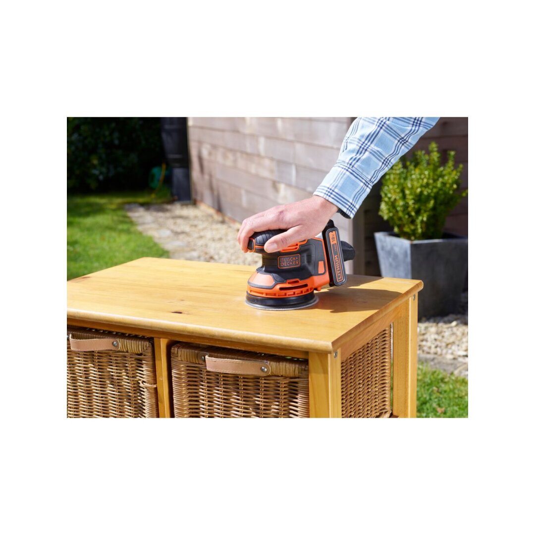 Ekscentrinis Šlifuoklis, 18V BDCROS18-QW, 1 X 1,5 AH, Black&Decker 5