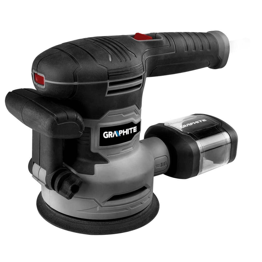 Ekscentrinis šlifuoklis Graphite 59G349, 450 W, 125 / 150 mm Ekscentrinis šlifuoklis Graphite 59G349, 450 W, 125 / 150 mm