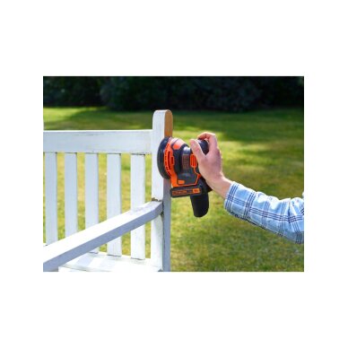 Ekscentrinis Šlifuoklis, 18V BDCROS18-QW, 1 X 1,5 AH, Black&Decker 4
