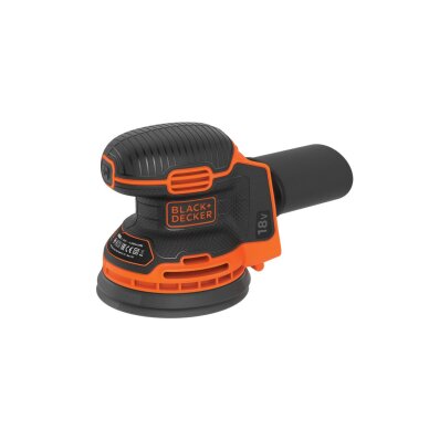 Ekscentrinis Šlifuoklis, 18V BDCROS18N-XJ, (be akumuliatoriaus ir pakrovėjo), Black&Decker 2 Ekscentrinis Šlifuoklis, 18V BDCROS18N-XJ, (be akumuliatoriaus ir pakrovėjo), Black&Decker 2
