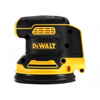 Ekscentrinis šlifuoklis DeWALT DCW210N-XJ, 18V, 125mm 3 Ekscentrinis šlifuoklis DeWALT DCW210N-XJ, 18V, 125mm 3