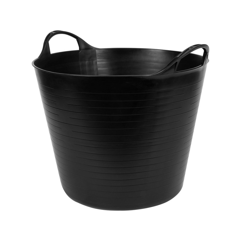 Elastinis plastikinis indas / tara | juodas | 27 l (35580) Elastinis plastikinis indas / tara | juodas | 27 l (35580)