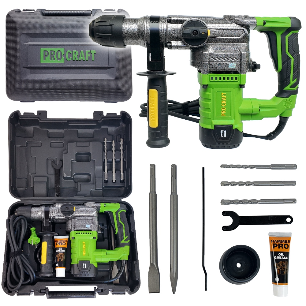 Elektrinis perforatorius ProCraft BH1300, 1050 W Elektrinis perforatorius ProCraft BH1300, 1050 W