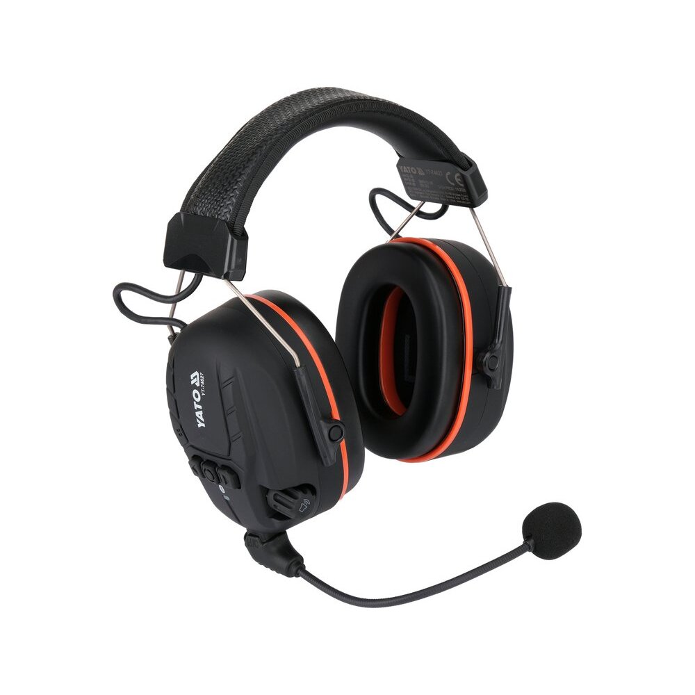 Elektroninės triukšmo ausinės su belaidžio ryšio moduliu naudojant „Bluetooth“ | 32Db (YT-74627)